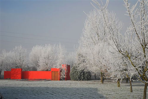 architecture frank rambert : Piscine et abri de jardin