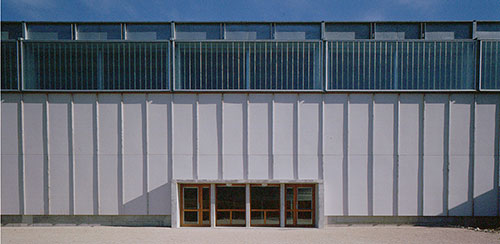 architecture frank rambert : Salle de sport et fêtes