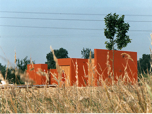 architecture frank rambert : Piscine et abri de jardin